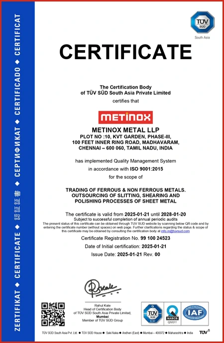 metinox-metal-llp-iso-certificate
